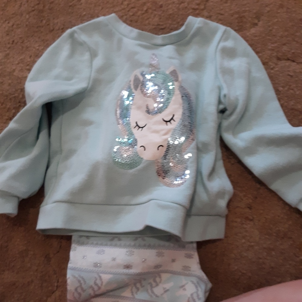 18 month baby girl sweat suit
